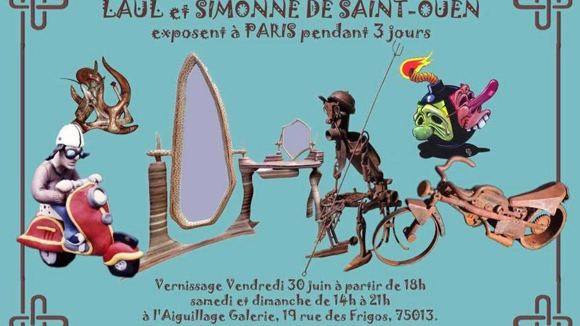 Laul et Simonne de Saint Ouen : l'expo qui dépote