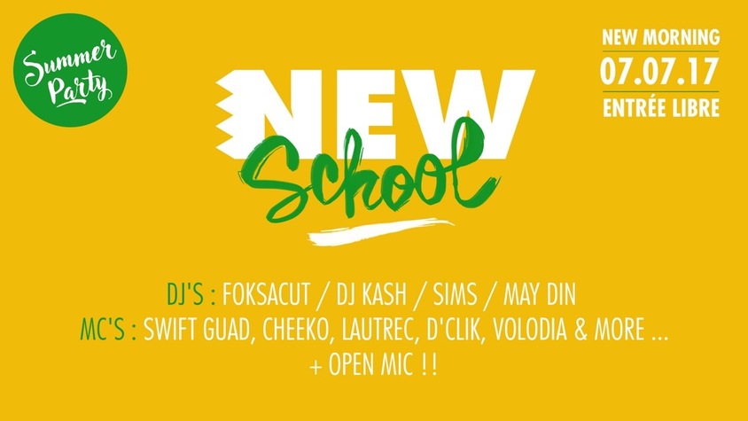 New School: Summer party