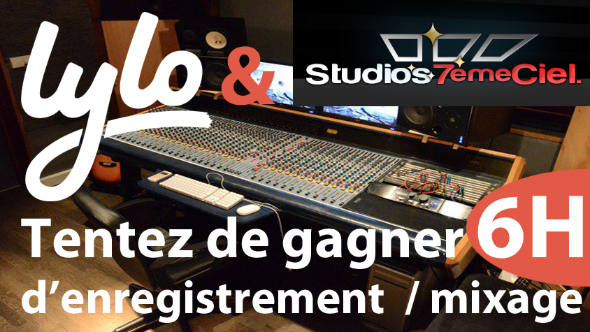 6H d'enregistrement et mixage à gagner
