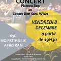 Concert plateau rap