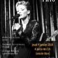 Bianca Gallice Trio au Jazz Café Montparnasse