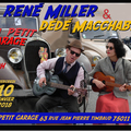 René Miller et Dédé Macchabée en concert!