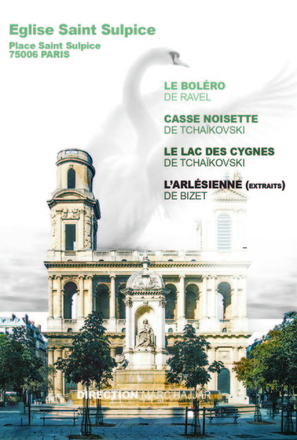 Boléro de Ravel / Casse Noisette / Le Lac des Cygnes / L’Arlésienne de Bizet (extraits)