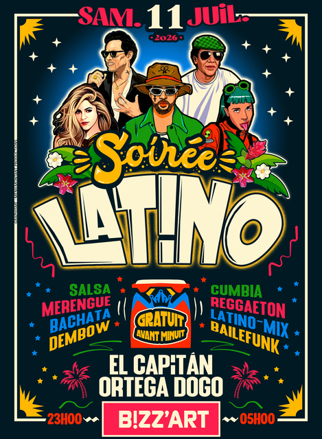 SOIREE LATINO X CANAL SAINT MARTIN