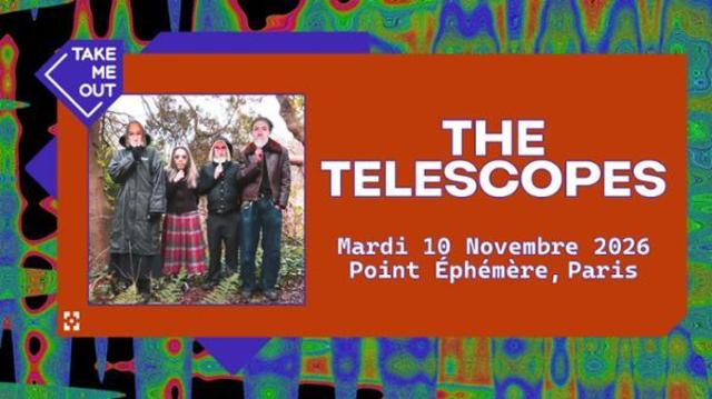Take Me Out : The Telescopes en concert à Paris