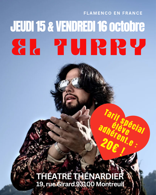 Récital Flamenco en France El Turry