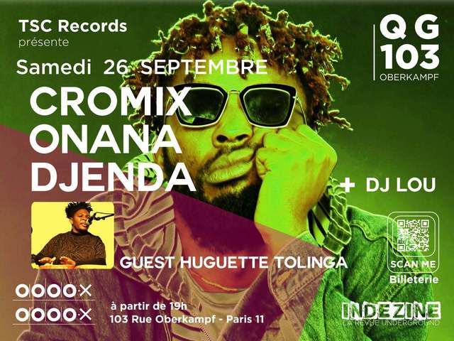 CROMIX ONANA DJENDA + HUGUETTE TOLINGA + DJ LOU