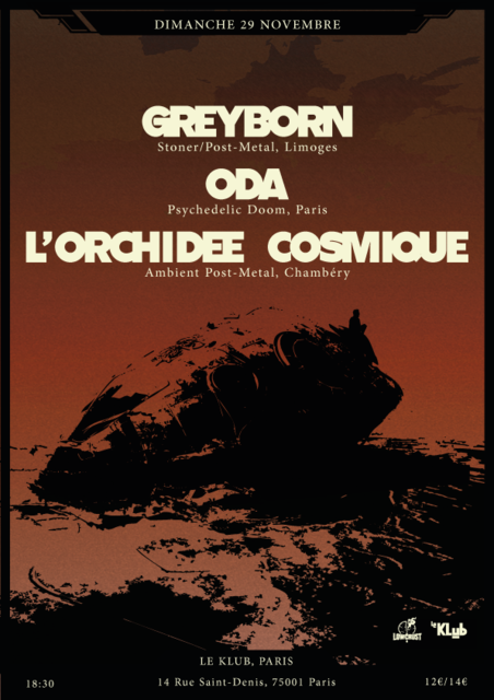 Greyborn + Oda + L'Orchidée cosmique