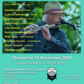 UN DIMANCHE avec Michel EDELIN au Théâtre des Ateliers du Chaudron - Dimanche 15 novembre 2026
