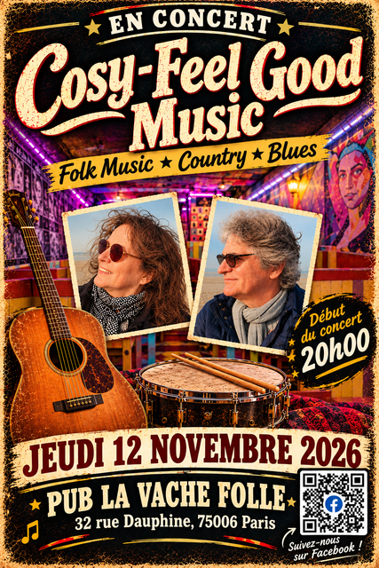 Cosy - Feel Good Music en concert acoustique!