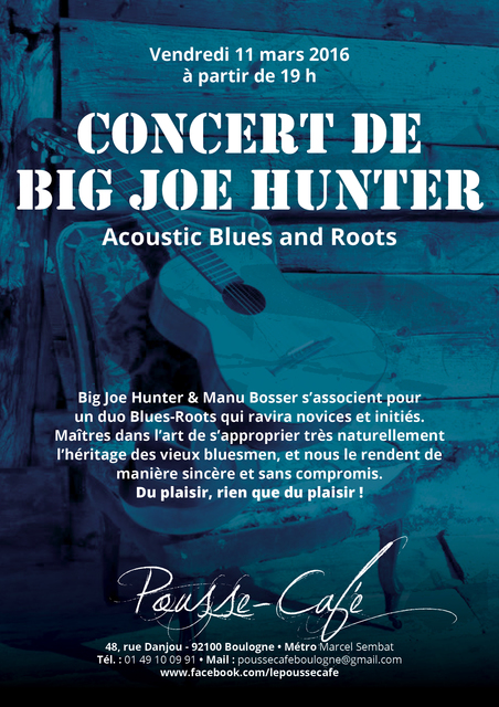 Big concert de big joe hunter 1