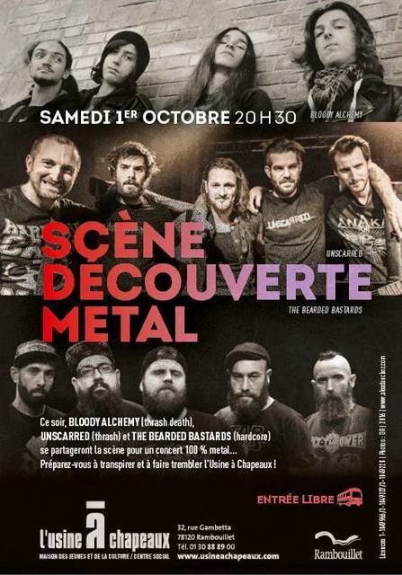 Big scene decouverte metal bloody alchemy the bearded bastards unscarred 1