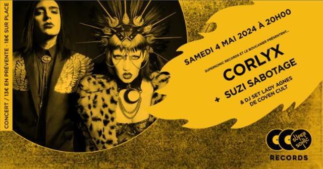 Big corlyx suzi sabotage en concert au supersonic records 1