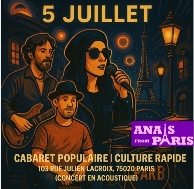Big anais from paris en acoustique 1