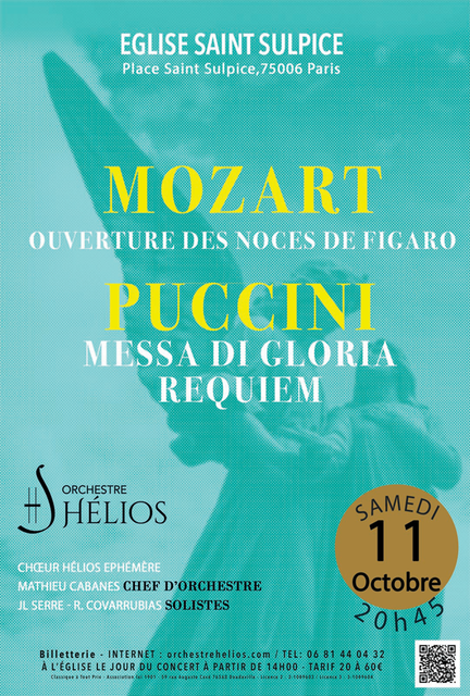Big messa di gloria puccini ouverture des noces de figaro mozart 1