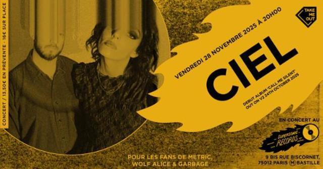 Big ciel en concert cote records 1