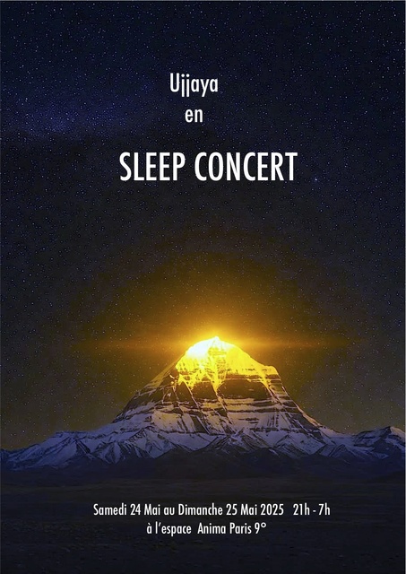 Big ujjaya en sleep concert au centre anima 1