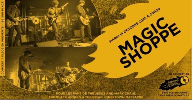 Big magic shoppe en concert cote records 1