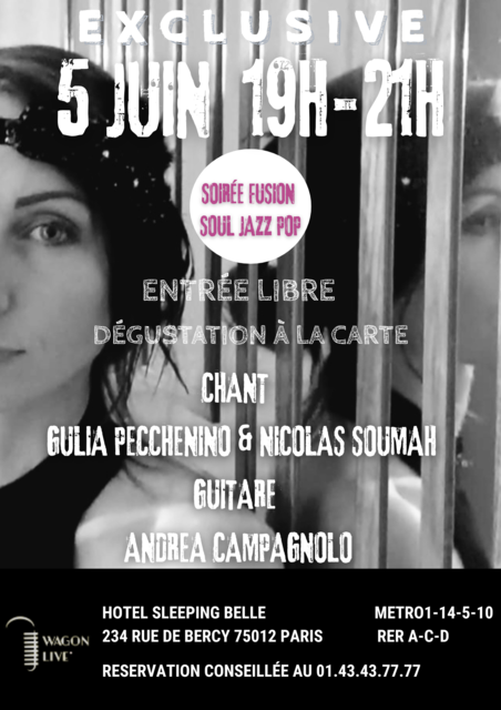 Big soiree fusion jazz soul pop wagon live paris 1