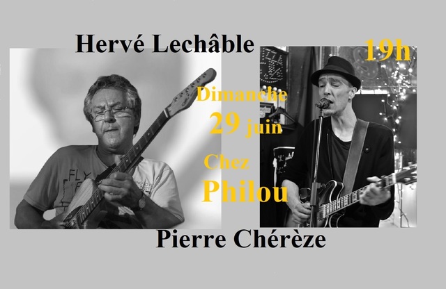 Big herve lechable pierre chereze concert chez philou 1