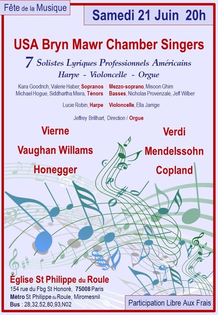 Big 7 solistes lyriques professionnels et musiciens venus des usa 1
