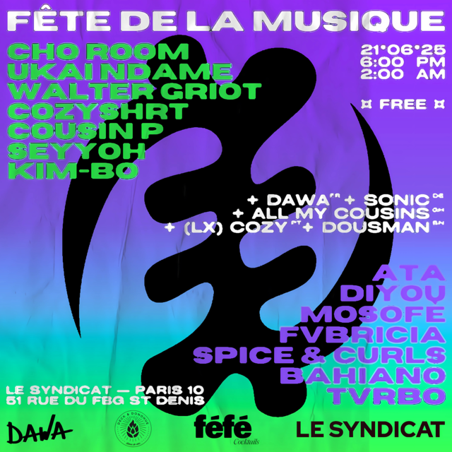 Big dawa x le syndicat fete de la musique block party 1