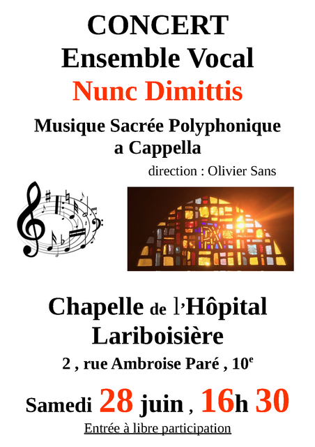 Big concert de l ensemble vocal nunc dimittis direction olivier sans 2