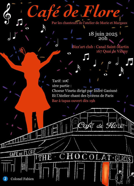 Big au cafe de flore 1