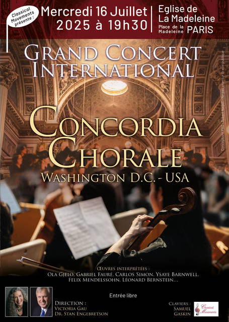 Big grand concert de chant choral a la madeleine 1