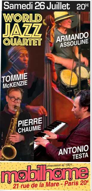 Big world jazz quartet 1