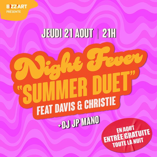 Big night fever summer duet feat davis christie dj jp mano 1