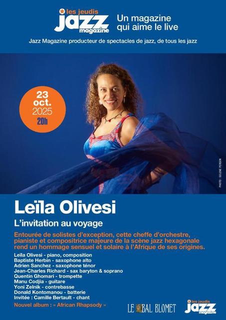 Big leila olivesi les concerts jazz magazine 1