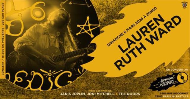 Big lauren ruth ward en concert cote records 1