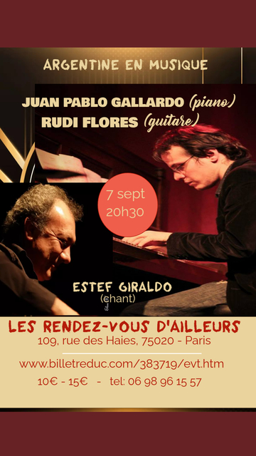 Big rudi flores juan pablo gallardo argentine en musique 1