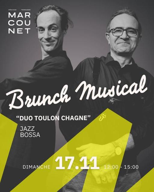 Big brunch musical duo toulon chagne 1