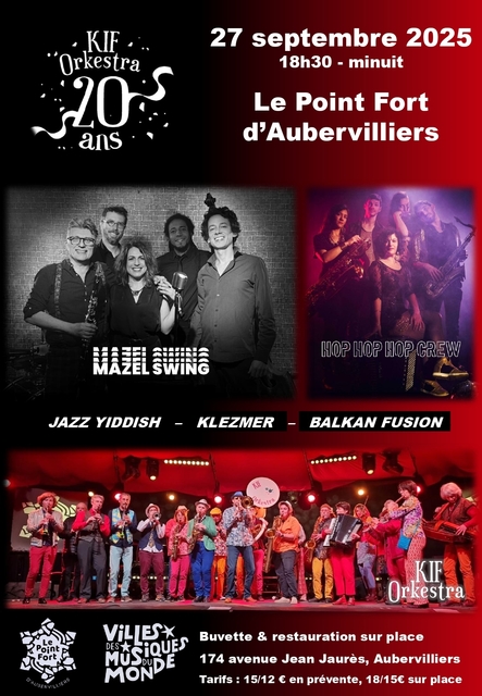 Big kif orkestra 20 ans hop hop hop crew et mazel swing 1