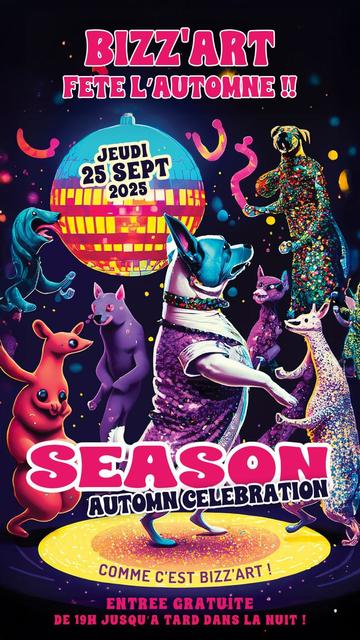 Big season automn celebration le bizz art fete l automne rejoignez nous ca va etre fou 1