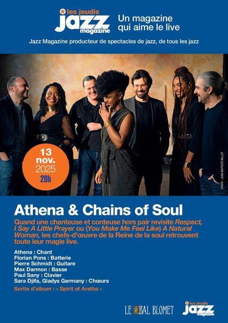 Big athena chains of soul les concerts jazz magazine 1
