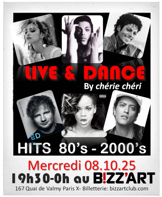 Big soiree live dance bycherie cheri special hits 80 s 2000 s 1
