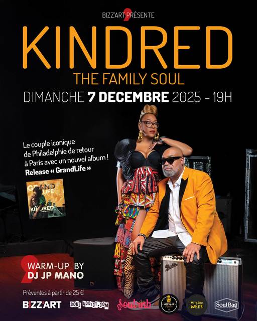 Big kindred the family soul new album release grandlife warm up dj jp mano 1