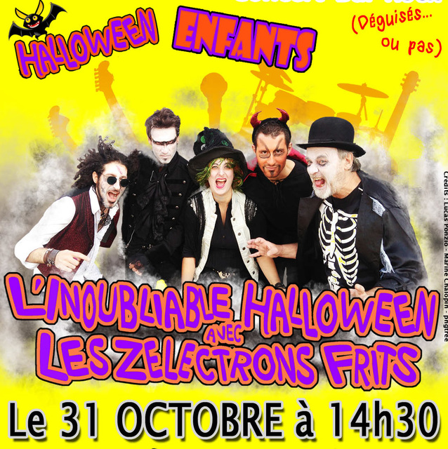 Big l inoubliable halloween avec les zelectrons frits les 10 ans du spectacle 1