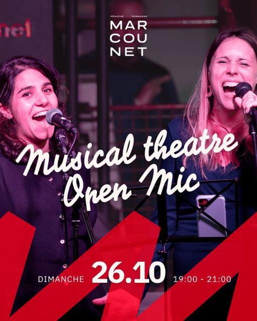 Big musical theatre open mic soiree 1