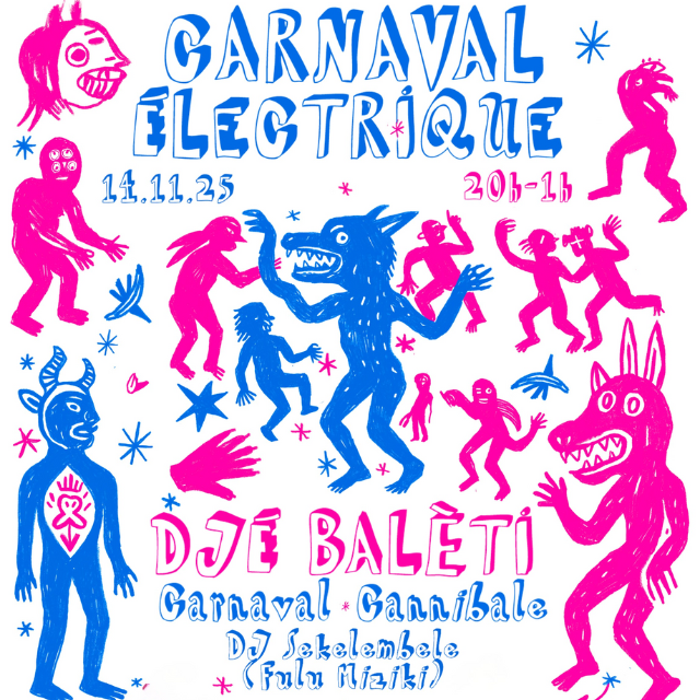Big carnaval electrique dje baleti carnaval cannibale dj sekelembele 1