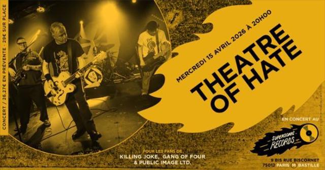 Big theatre of hate en concert cote records 1