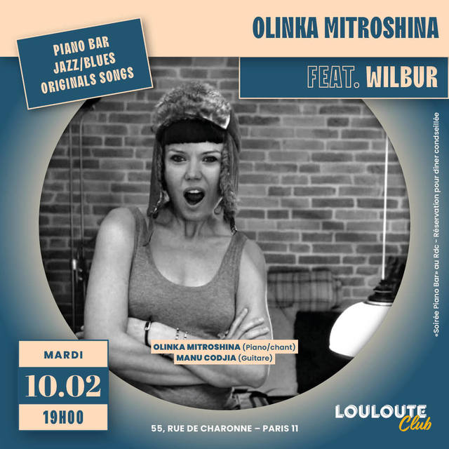 Big olinka mitroshina piano chant invite wilbur contrebasse soiree piano bar 2