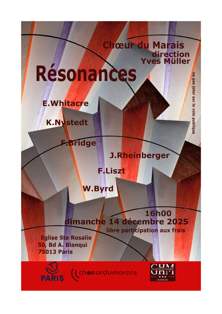Big concert resonances 1