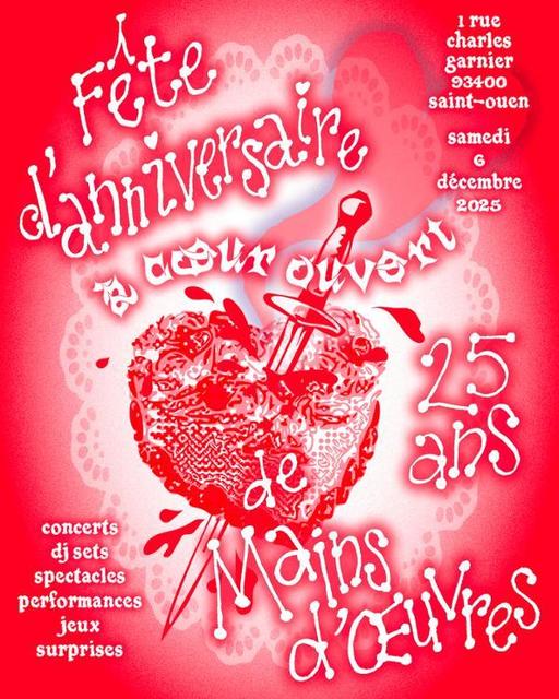 Big fete d anniversaire de mains d oeuvres 25 ans 1