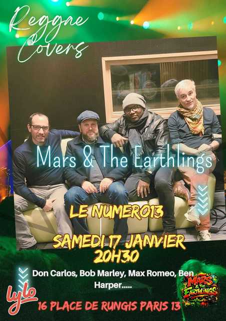 Big live reggae covers avec mars and the earthlings 2