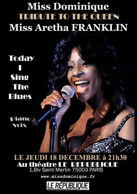 Big miss dominique tribute to the queen miss aretha franklin 1