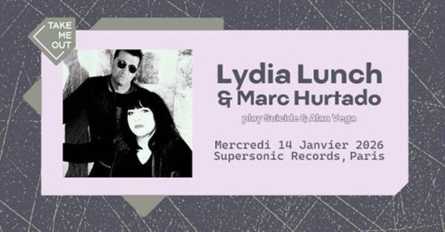 Big lydia lunch marc hurtado jouent suicide alan vega cote records 1